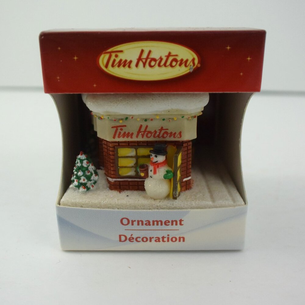 Tim Hortons 2012 Coffee Shop Christmas Ornament NIB